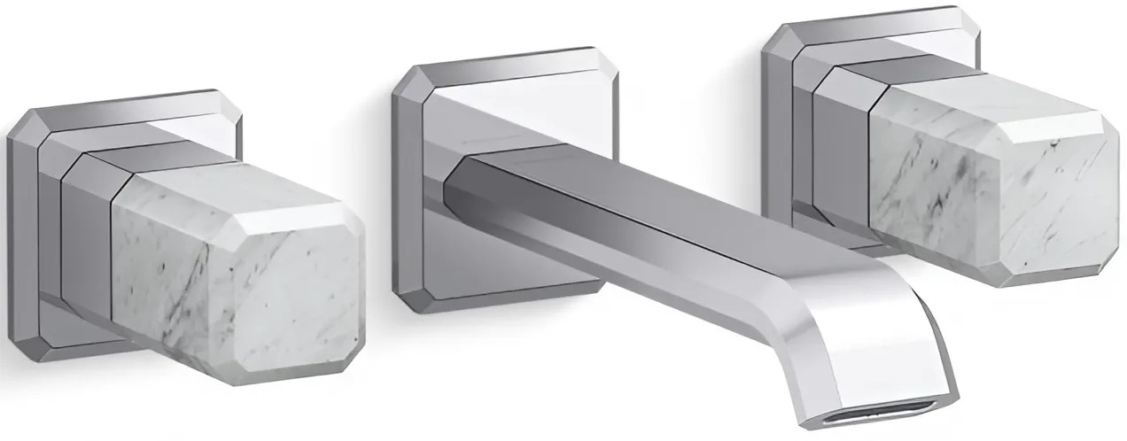 Vòi chậu rửa mặt nóng lạnh Kallista P33168-WC-CP