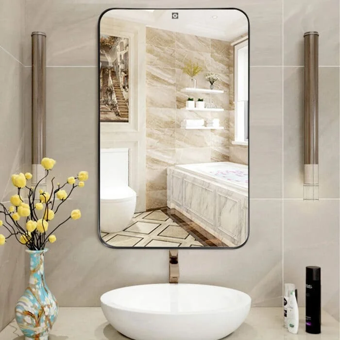 Gương khung bo siết góc Tadico LUX.G.60.80.Đ