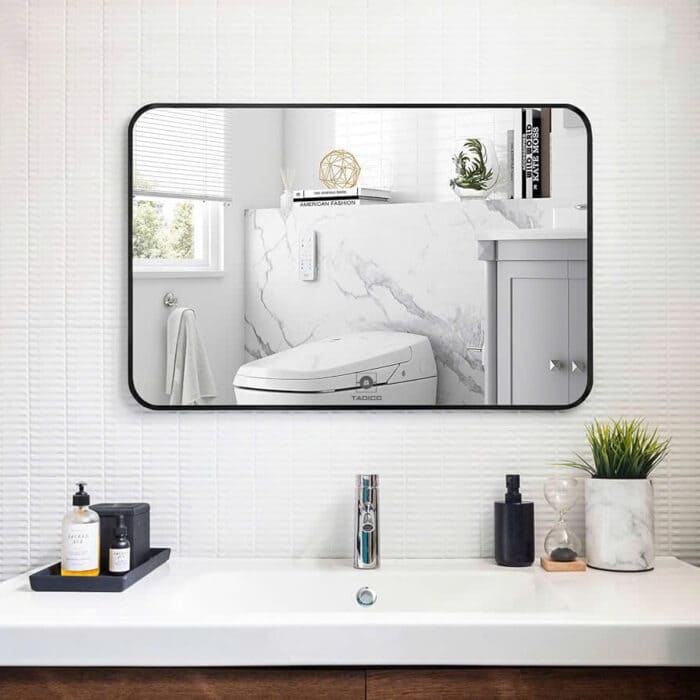 Gương khung bo siết góc Tadico LUX.G.60.80.N