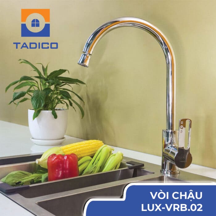 Vòi rửa chén nóng lạnh Tadico LUX-VRB.02