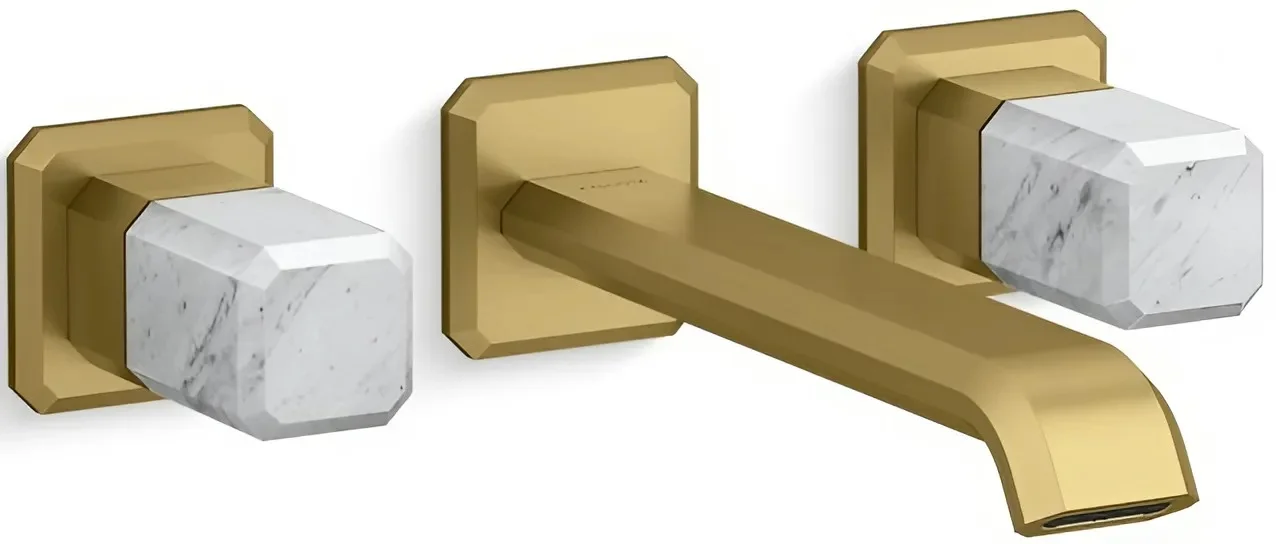 Vòi chậu rửa mặt nóng lạnh Kallista P33169-WC-2MB