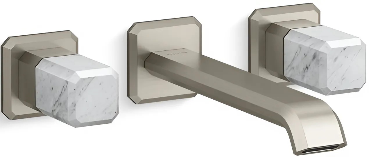 Vòi chậu rửa mặt nóng lạnh Kallista P33169-WC-BN