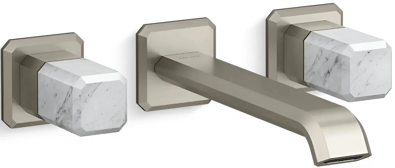 Vòi chậu rửa mặt nóng lạnh Kallista P33169-WC-BN