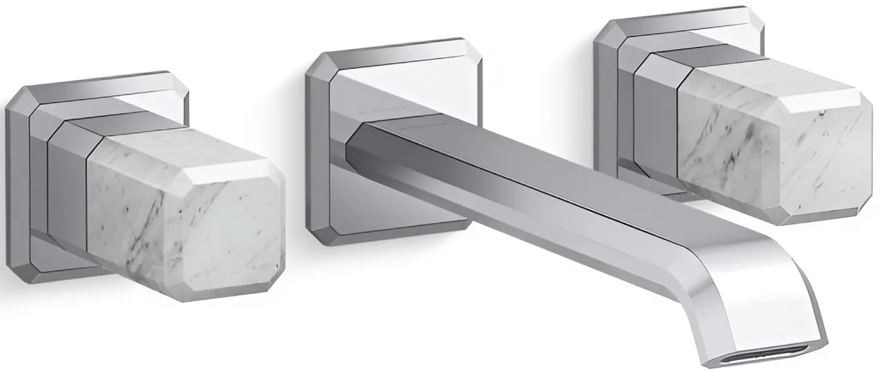 Vòi chậu rửa mặt nóng lạnh Kallista P33169-WC-CP