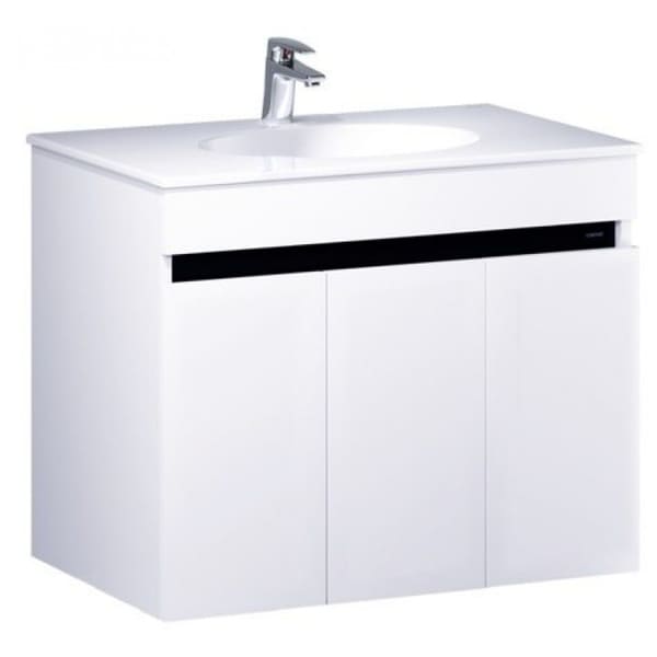 Bộ Tủ chậu lavabo Treo Tường Caesar LF5028+EH15028AV