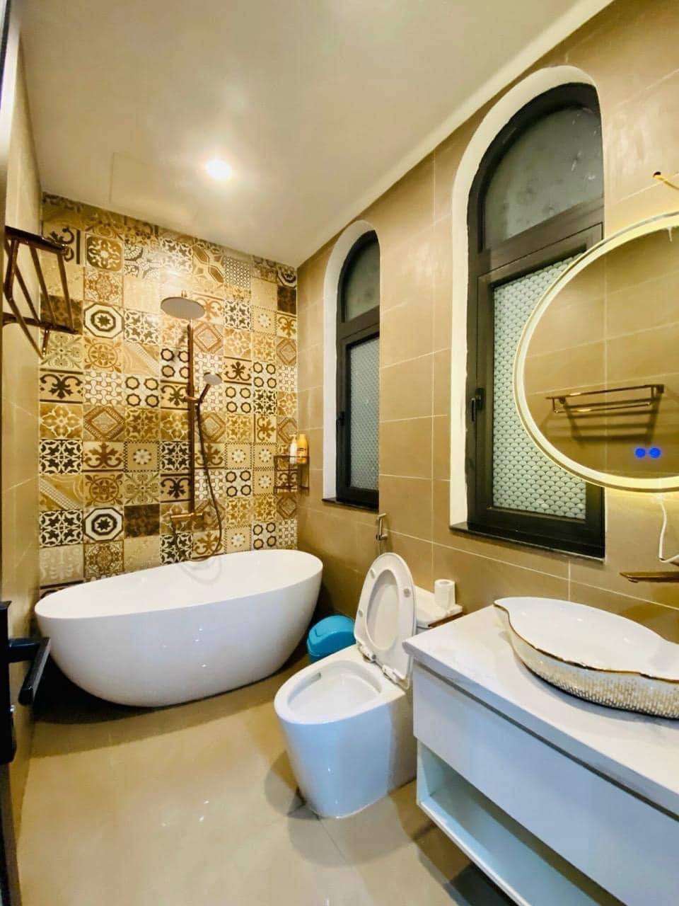 Thiết bị vệ sinh cao cấp tại khách sạn ven biển khu Kiên Lương, Hòn Đất