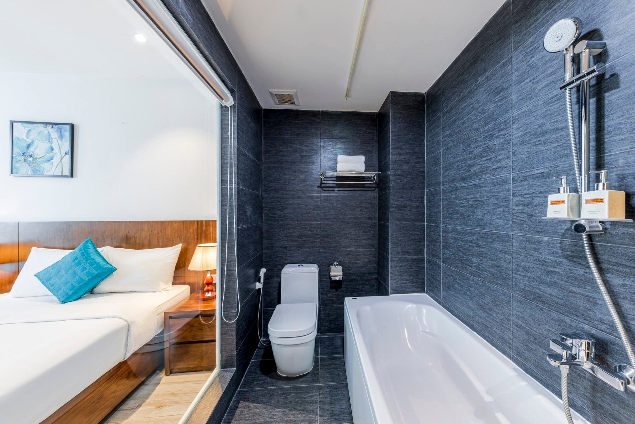 Thiết bị vệ sinh cao cấp tại khách sạn, homestay đón khách du lịch tại Kon Rẫy