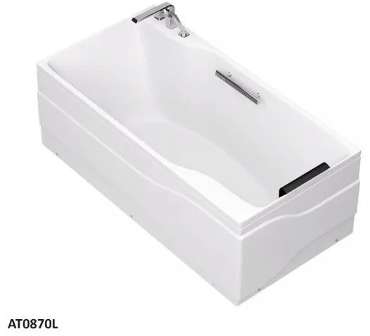 Bồn tắm có chân yếm 1.7m yếm phải Caesar AT0870L
