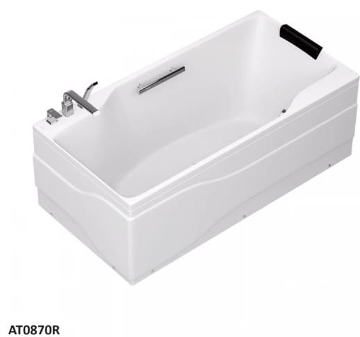 Bồn tắm có chân yếm 1.7m yếm trái Caesar AT0870R 