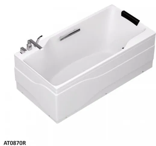 Bồn tắm có chân yếm 1.7m yếm trái Caesar AT0870R 