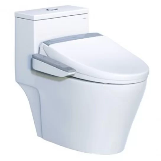 Bồn cầu 1 khối nắp điện tử Caesar CD1356/TAF200H