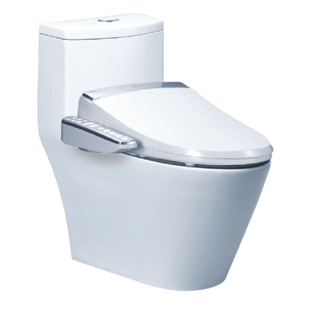 Bồn Cầu 1 khối nắp thông minh Caesar CD1363/TAF200H