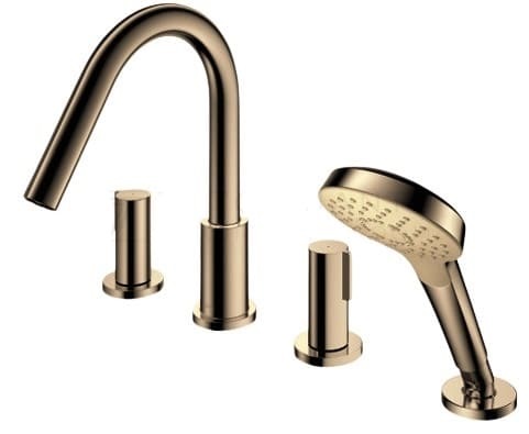 Vòi xả bồn tắm nóng lạnh 4 lỗ TOTO TBG11202A#BFG