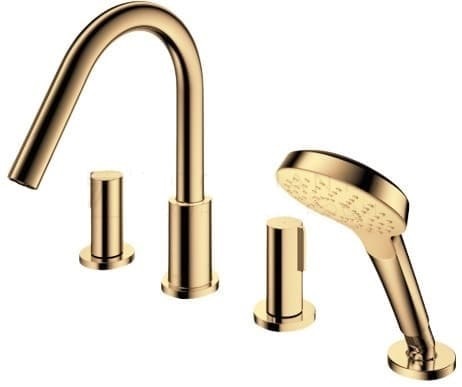 Vòi xả bồn tắm nóng lạnh 4 lỗ TOTO TBG11202A#PFG