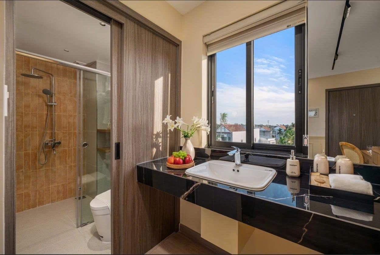 Thiết bị vệ snh inax lắp đặt tại khách sạn tại Cửa Đại 