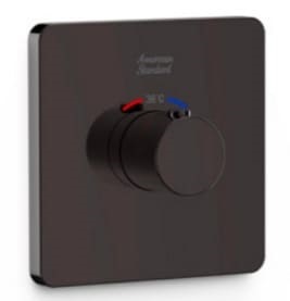 Bộ trộn nhiệt độ âm tường màu xám bóng American Standard FFAS0930HG