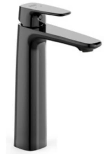 Vòi lavabo nóng lạnh 1 chân cao màu đen American Standard Wf-1702HG 