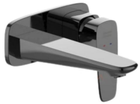 Vòi chậu nóng lạnh gắn tường màu đen American Standard WF-1704HG