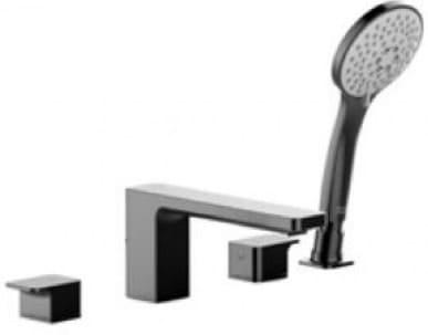 Vòi bồn tắm gắn bồn màu xám xước American Standard WF-1300BHG