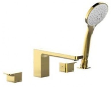 Vòi bồn tắm gắn bồn màu vàng bóng American Standard WF-1300CS