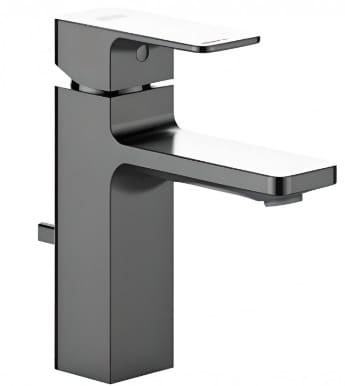 Vòi chậu 1 lỗ nóng lạnh màu xám xước American Standard WF-1301BHG