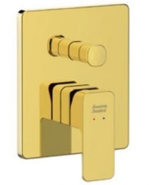 Sen tắm nóng lạnh âm tường màu vàng bóng American Standard WF-1321CS 