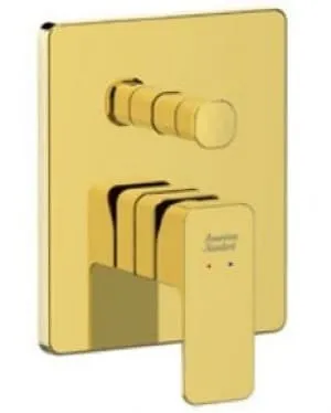 Sen tắm nóng lạnh âm tường màu vàng bóng American Standard WF-1321CS 
