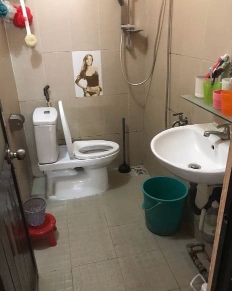 Thiết bị vệ sinh Inax tại nhà công nhân, nhà trọ khu công nghiệp Nghi Sơn, Lễ Môn