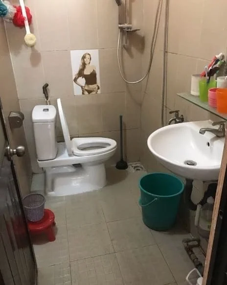 Thiết bị vệ sinh Inax tại nhà công nhân, nhà trọ khu công nghiệp Nghi Sơn, Lễ Môn