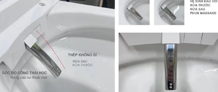 Bồn Cầu Treo Tường Nắp Điện Tử American Standard 1073919990 