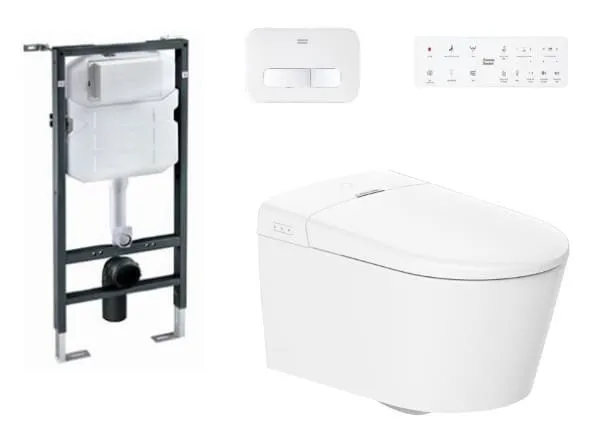 Bồn Cầu Treo Tường Nắp Điện Tử American Standard 1073919990 