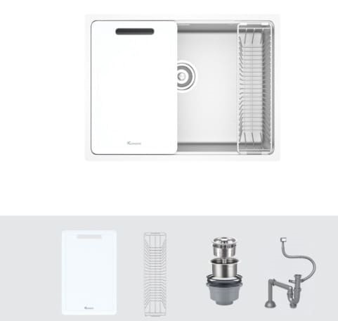 Chậu rửa bát 1 hố Konox TARI 6448SM