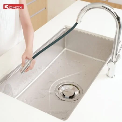 Chậu rửa bát 1 hố Konox TARI 8748SM