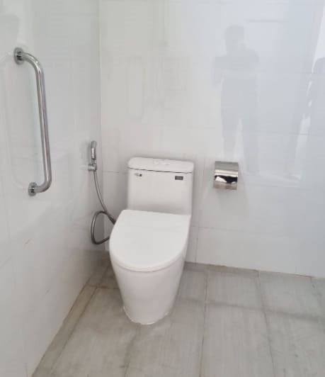 Bồn cầu inax thanh vin caesra tại nhà dân và nhà phố tại TP. Trà Vinh, Cầu Kè, Châu Thành