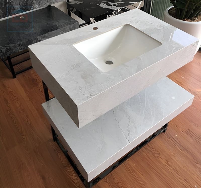 Chậu lavabo 2 tầng Viglacera S-US8-GP01