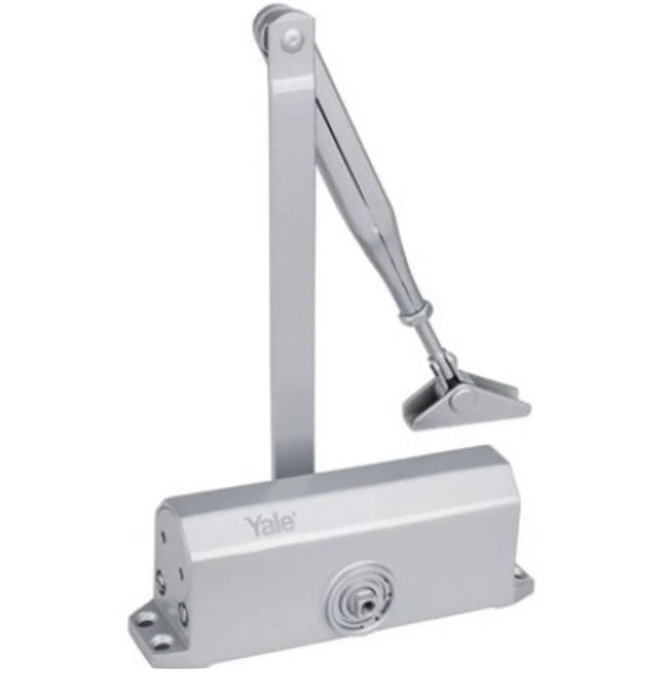 Tay Đẩy Hơi Giữ Cửa 90 Độ Yale VC7712-SB 