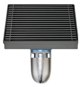 Ga thoát sàn màu inox màu đen EcoBath EC1069MB