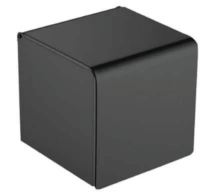 Hộp đựng giấy vệ sinh màu đen mờ Ecobath EC3006D