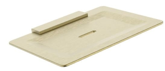 Khay xà bông treo tường màu vàng Ecobath EC211-01BG