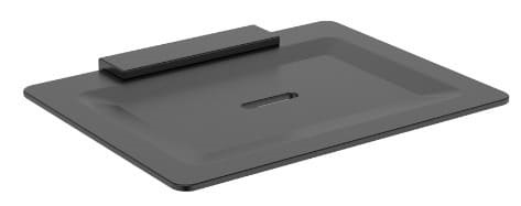 Khay xà bông treo tường màu đen Ecobath EC211-01MB