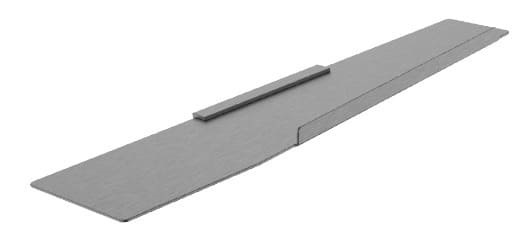 Kệ kính dưới gương màu ghi xám Ecobath EC211-05BU