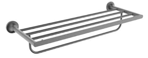 Vắt khăn giàn màu ghi xám EcoBath EC218-12BU