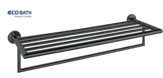 Vắt khăn giàn màu đen EcoBath EC270-12MB