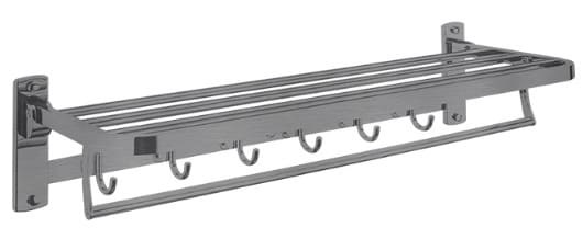 Vắt khăn giàn màu ghi xám Ecobath EC5015BU