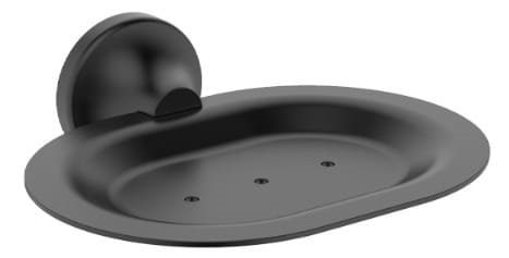 Khay xà bông treo tường màu đen mờ Ecobath EC218-01MB