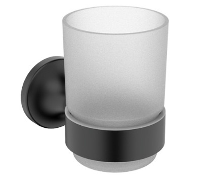 Kệ để cốc màu đen mờ Ecobath EC218-10MB