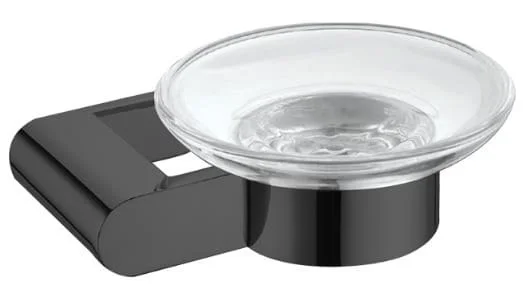 Khay xà bông treo tường màu đen mờ Ecobath EC888-02MB