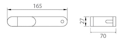 Bản vẽ kỹ thuật lô giấy màu đen Ecobath EC888-03MB