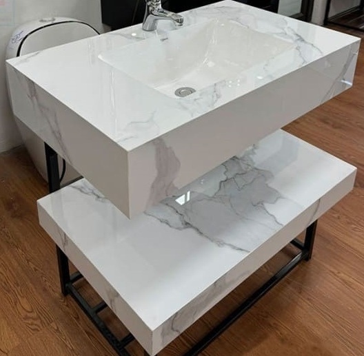 Chậu lavabo 2 tầng Viglacera S-NAG-N01P