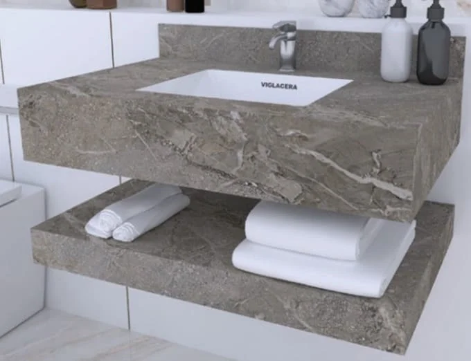 Chậu lavabo 2 tầng Viglacera SC-US8-9GP05